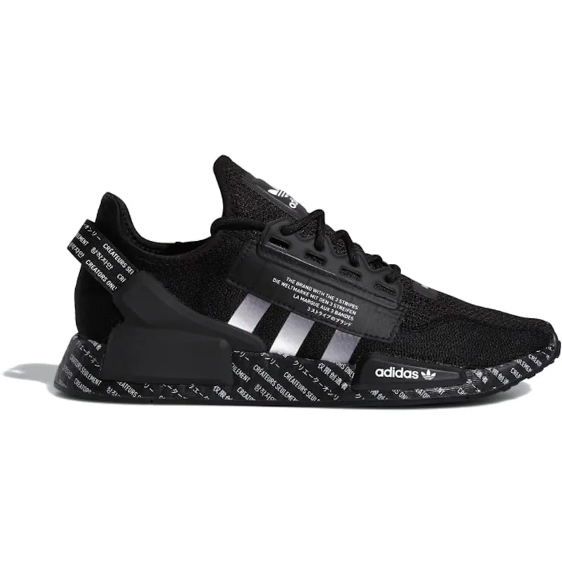 adidas NMD R1 V2 Script Black (GX1120)
