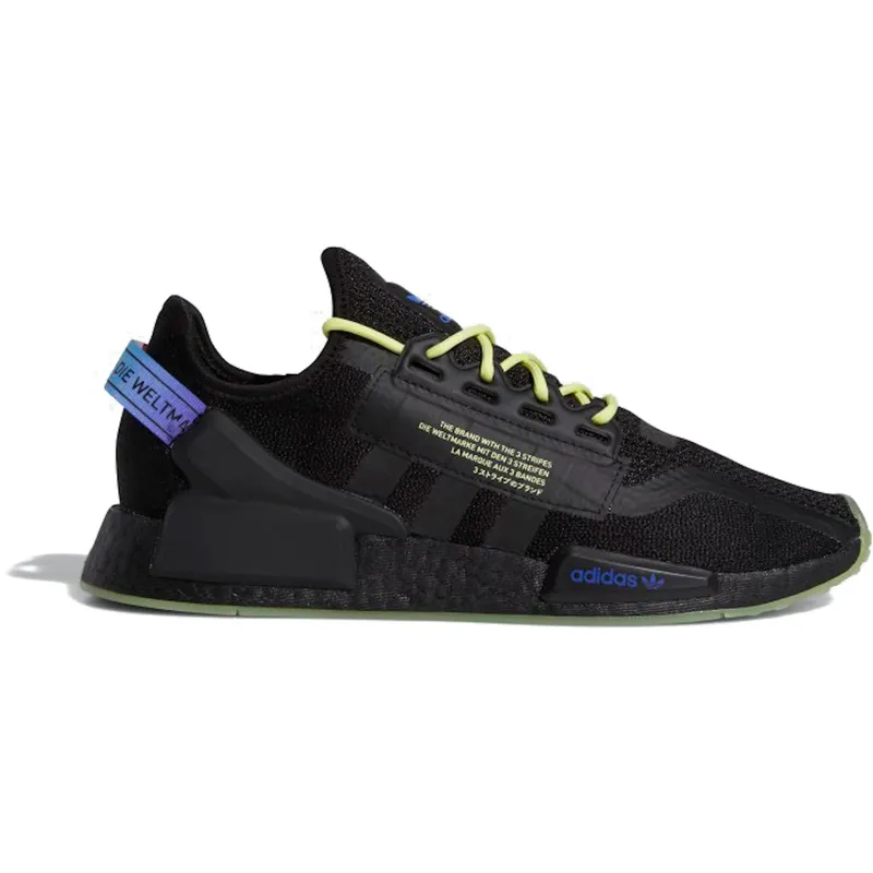 adidas NMD R1 V2 Script Pulse Yellow (GY8282)