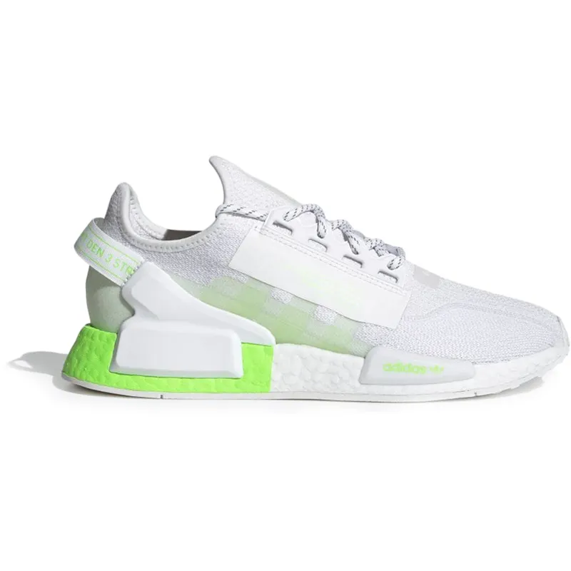 adidas NMD R1 V2 White Signal Green (GX4985)