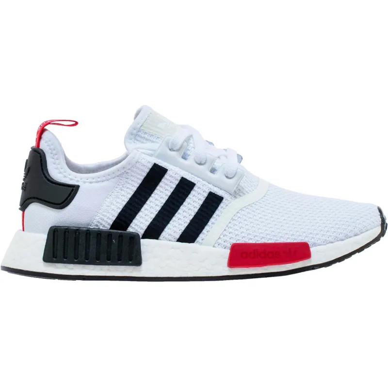 adidas NMD R1 White Black Red (EG2698)