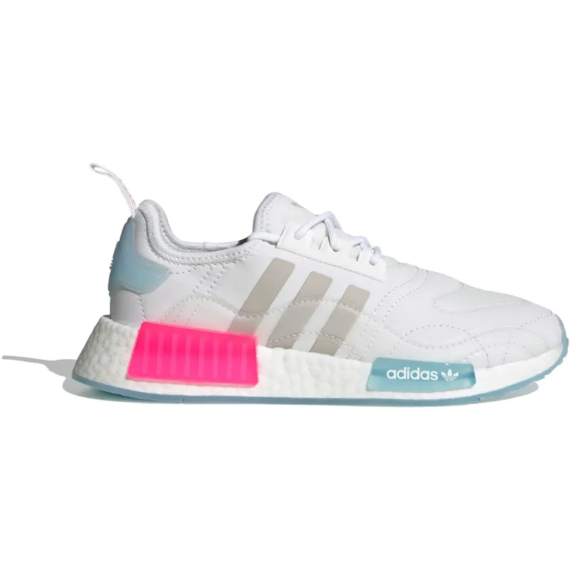 adidas NMD R1 White Halo Blue Shock Pink (W) (GZ9282)