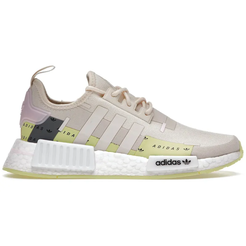 adidas NMD R1 Wonder White Pulse Yellow Pink (W) (GZ8014)