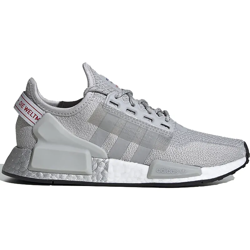 adidas NMD V2 Grey Two Silver Metallic (Youth) (FW8049)