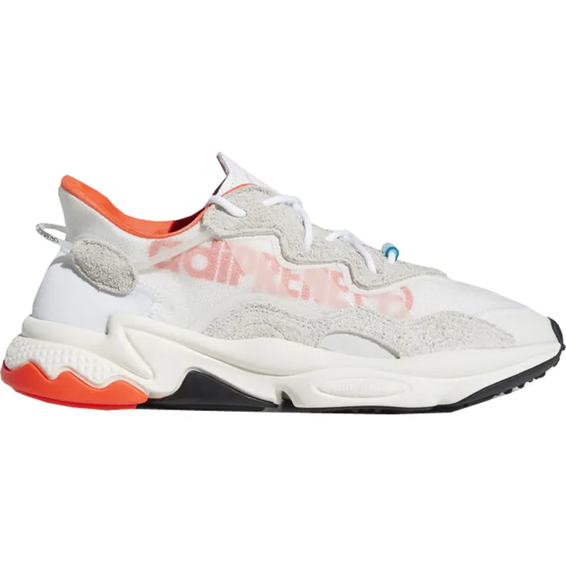 adidas Ozweego Big Logo White Solar Red (EH0252)