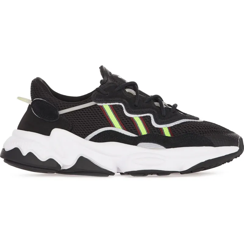 adidas Ozweego Black Solar Green (W) (EF0158)