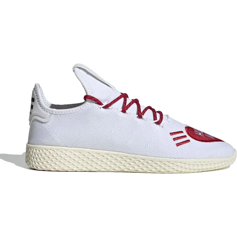 adidas Pharrell Tennis Hu Human Made White Red (EF2392)