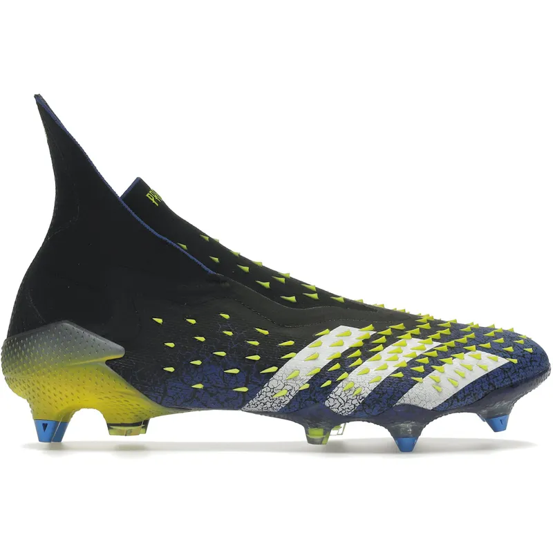 adidas Predator Freak+ SG Black Blue Yellow (FY0752)