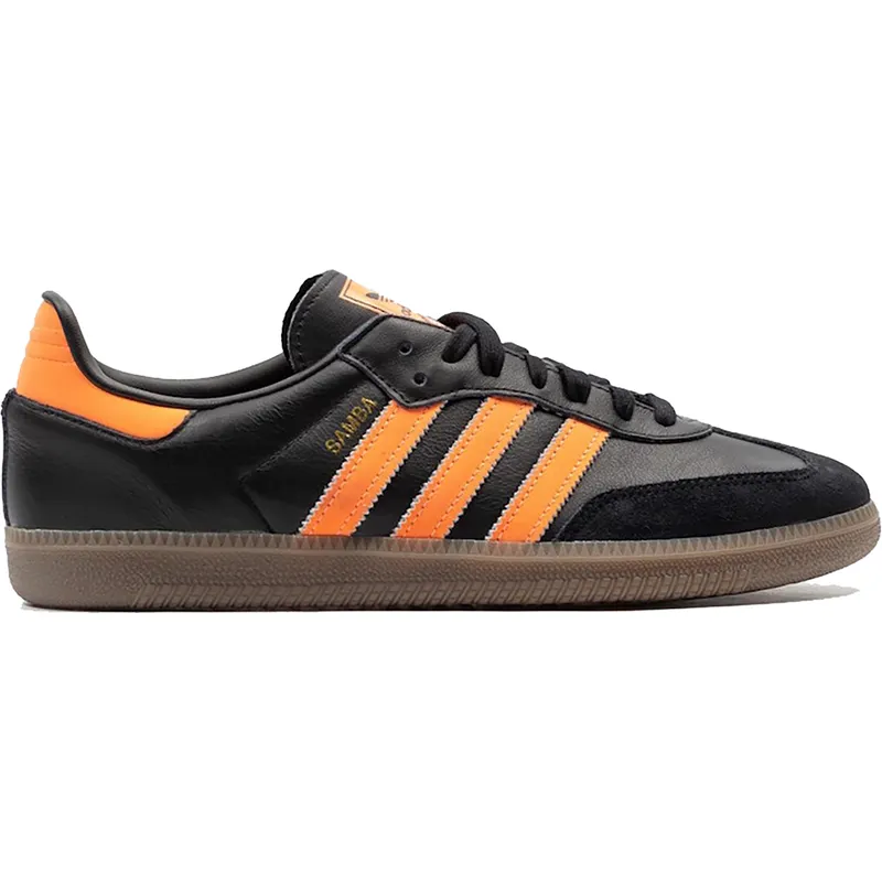adidas Samba OG Core Black Hi Res Orange (B75804)