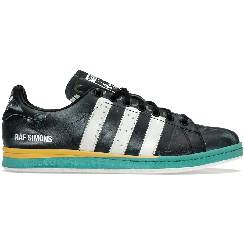 adidas Samba Stan Smith Raf Simons Black White Bright Blue (EE7954)