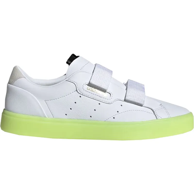 adidas Sleek S Cloud White Hi Res Yellow (W) (EE8279)