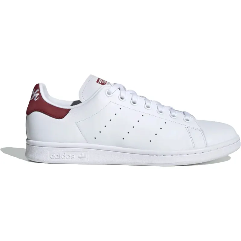 adidas Stan Smith Cloud White Collegiate Burgundy (EE5803)