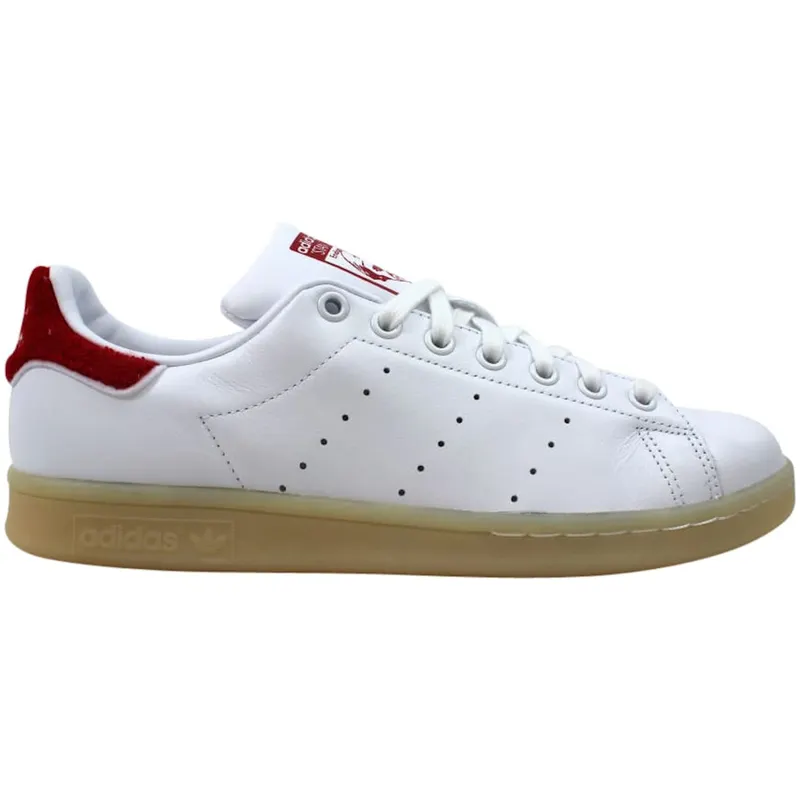 adidas Stan Smith White Red (W) (S32256)