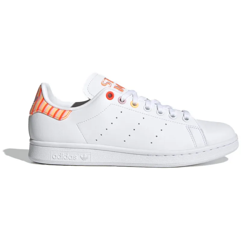 adidas Stan Smith White Pink Solar Red (W) (H03196)