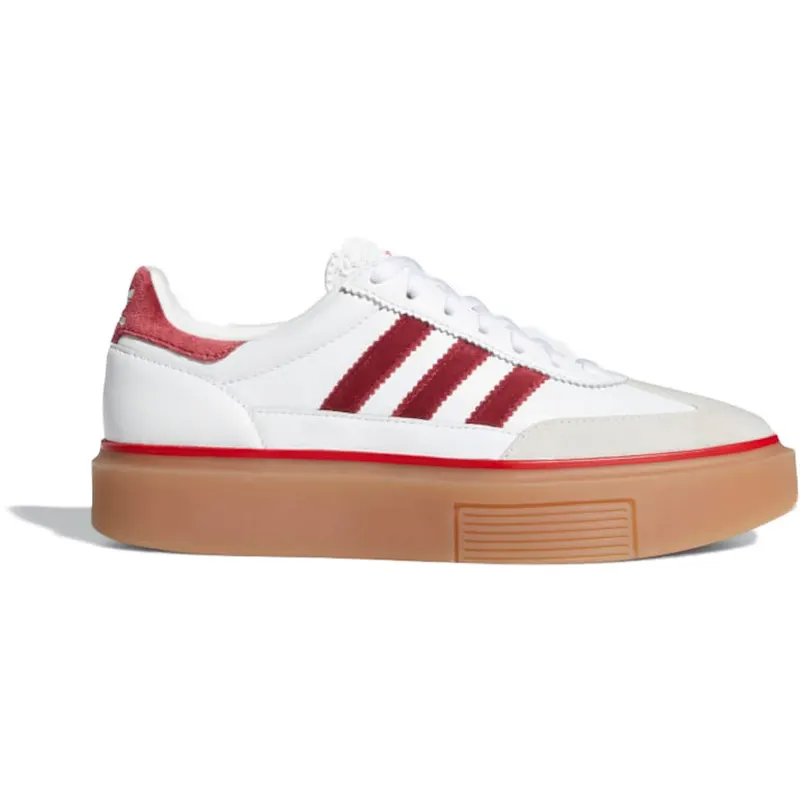 adidas Super Sleek 72 White Burgundy Gum (W) (GW4901)