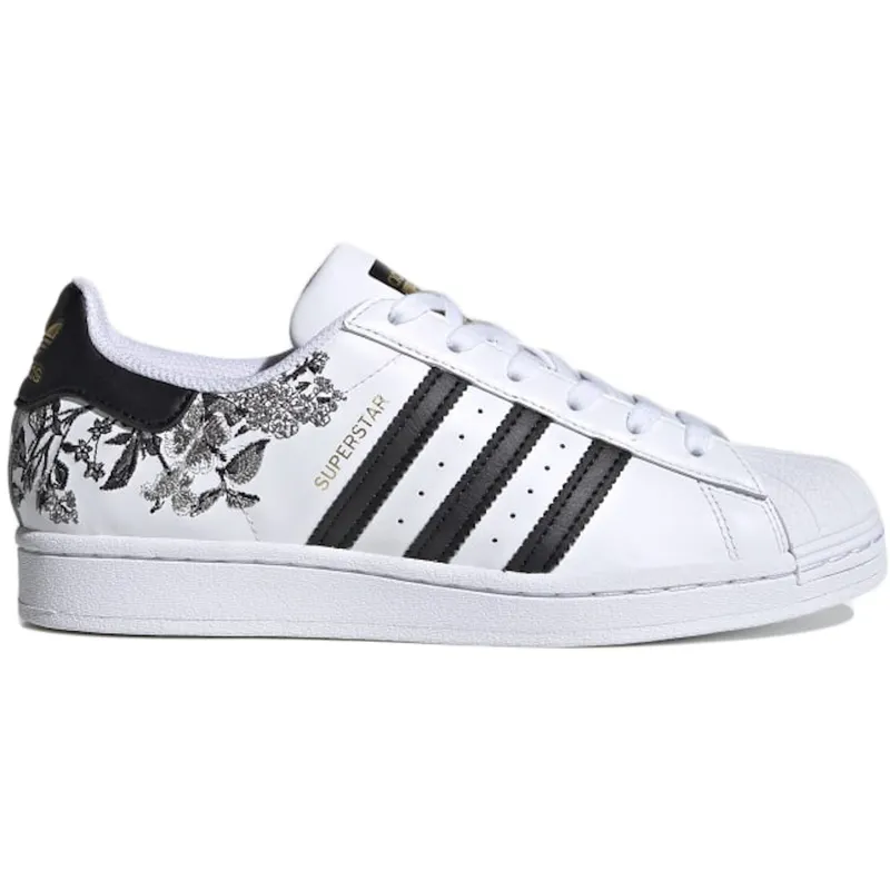 adidas Superstar Black Floral (W) (FX3600)