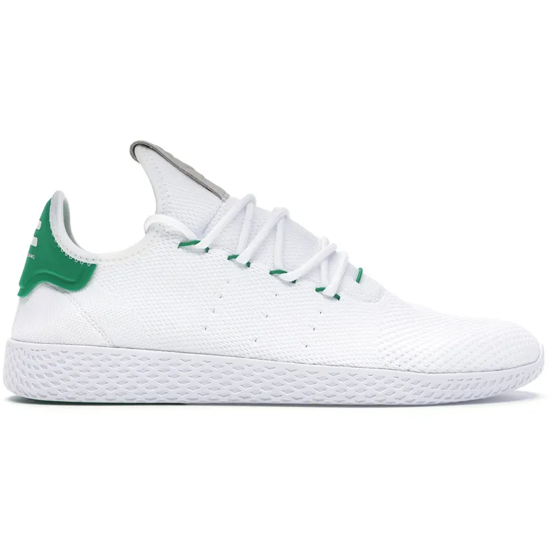 adidas Tennis HU Pharrell White Green (BA7828)