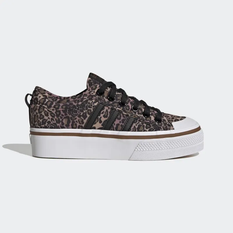 adidas Nizza Platform Core Black / Cloud White / Wild Brown (GY9526)