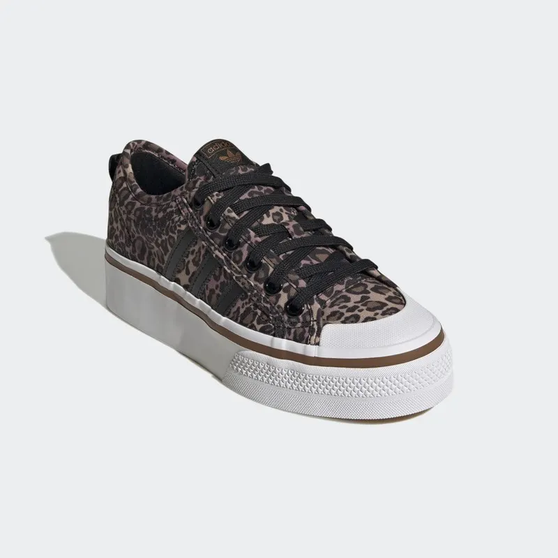 adidas Nizza Platform Core Black / Cloud White / Wild Brown (GY9526)