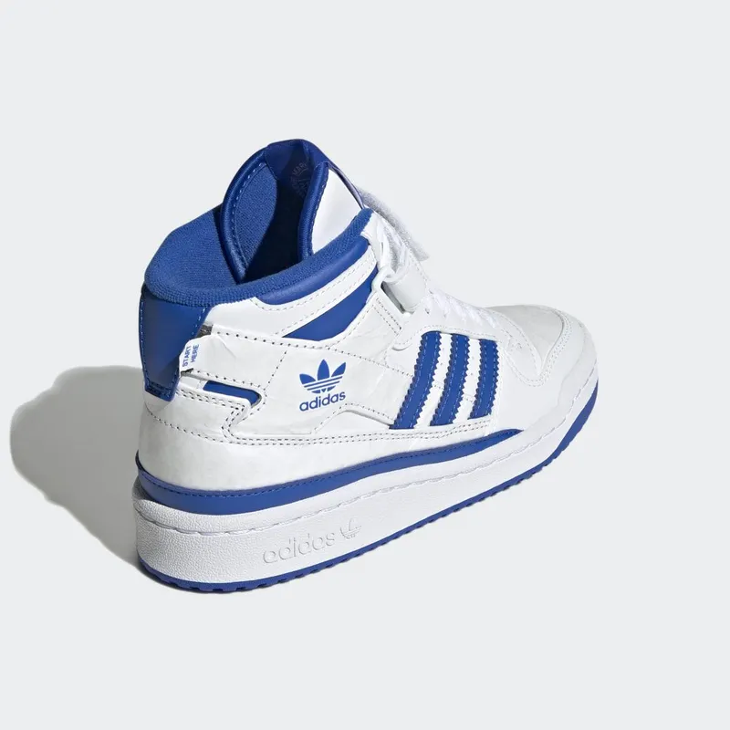 adidas Forum Mid Cloud White / Blue / Cloud White (GZ1768)