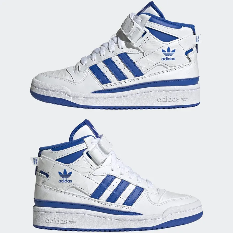 adidas Forum Mid Cloud White / Blue / Cloud White (GZ1768)