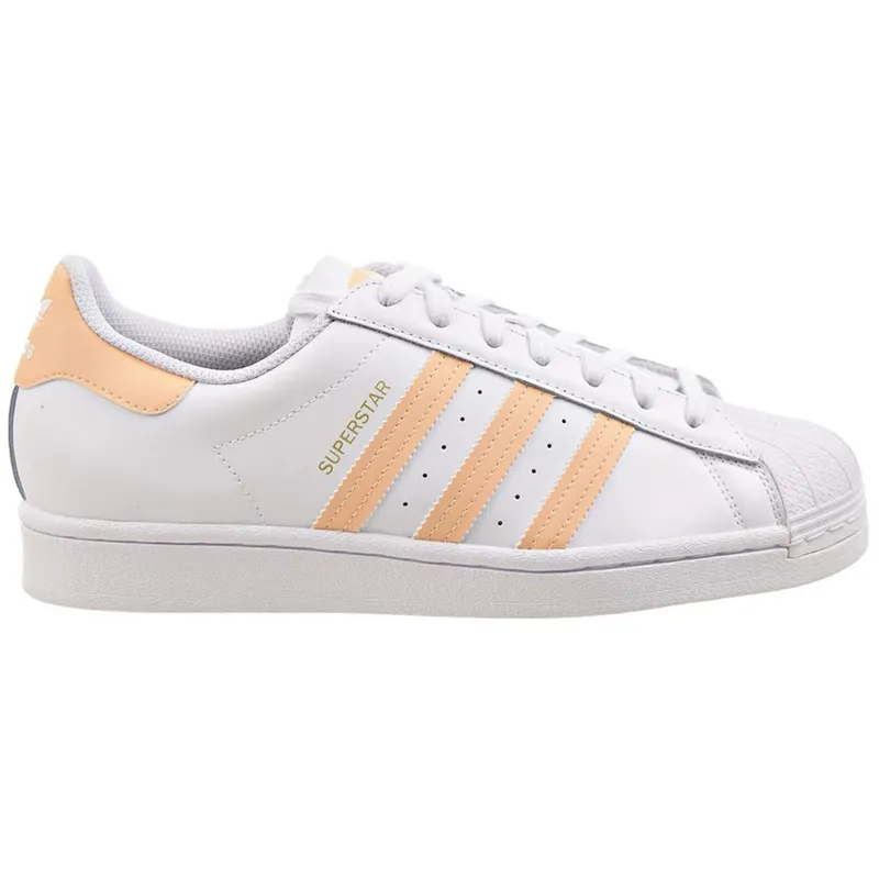 adidas Superstar Cloud White Glow Orange (H00128)