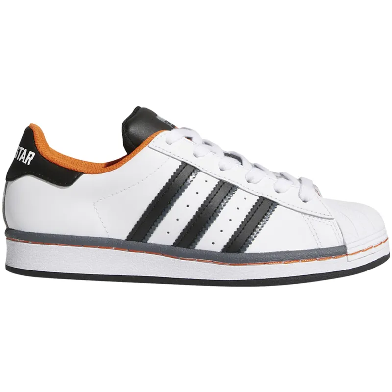 adidas Superstar Cloud White Orange (GS) (FV3685)