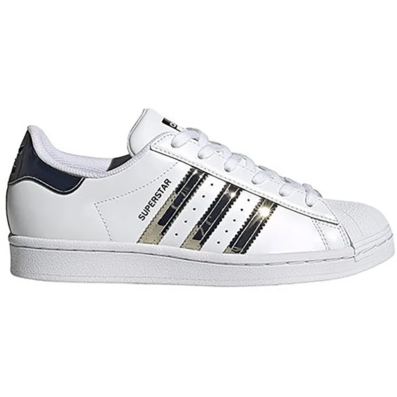 adidas Superstar Cloud White Silver Metallic (W) (FW3915)