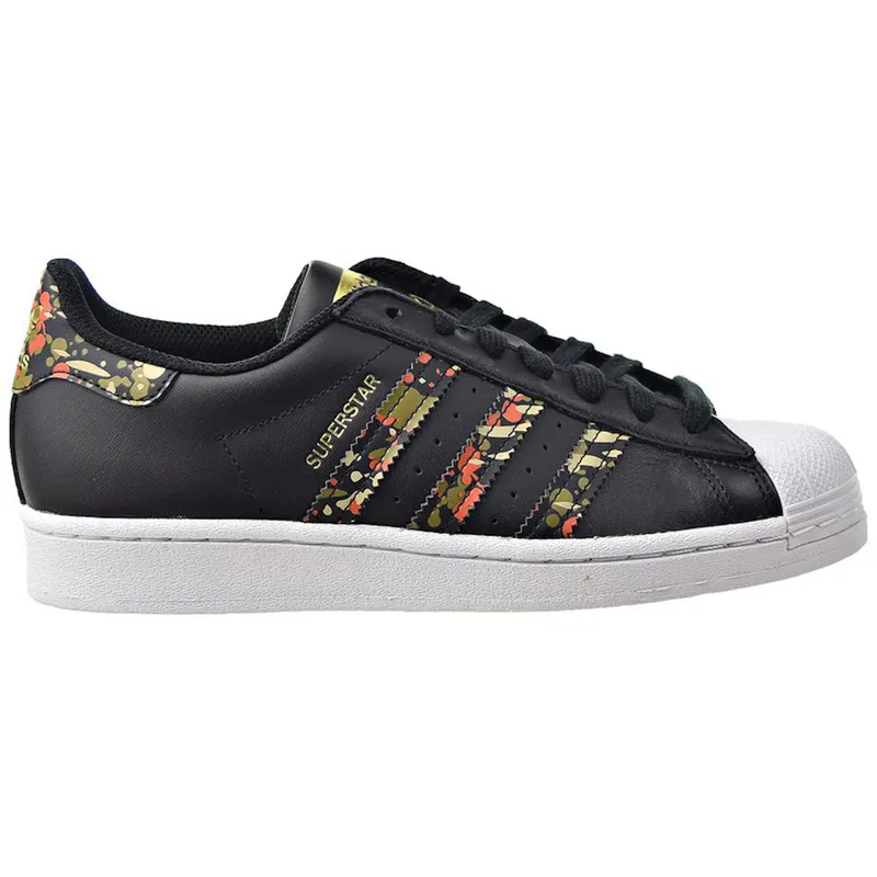 adidas Superstar Core Black Fox Orange (FX5539)