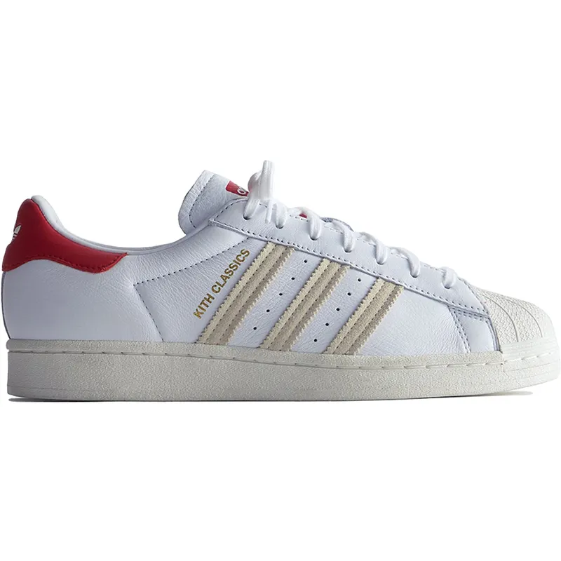 adidas Superstar Kith Classics White Red (GY2543)