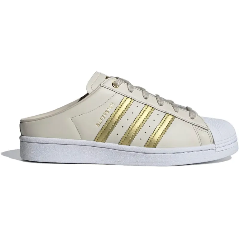 adidas Superstar Mule Bliss Gold Metallic (W) (FZ2267)