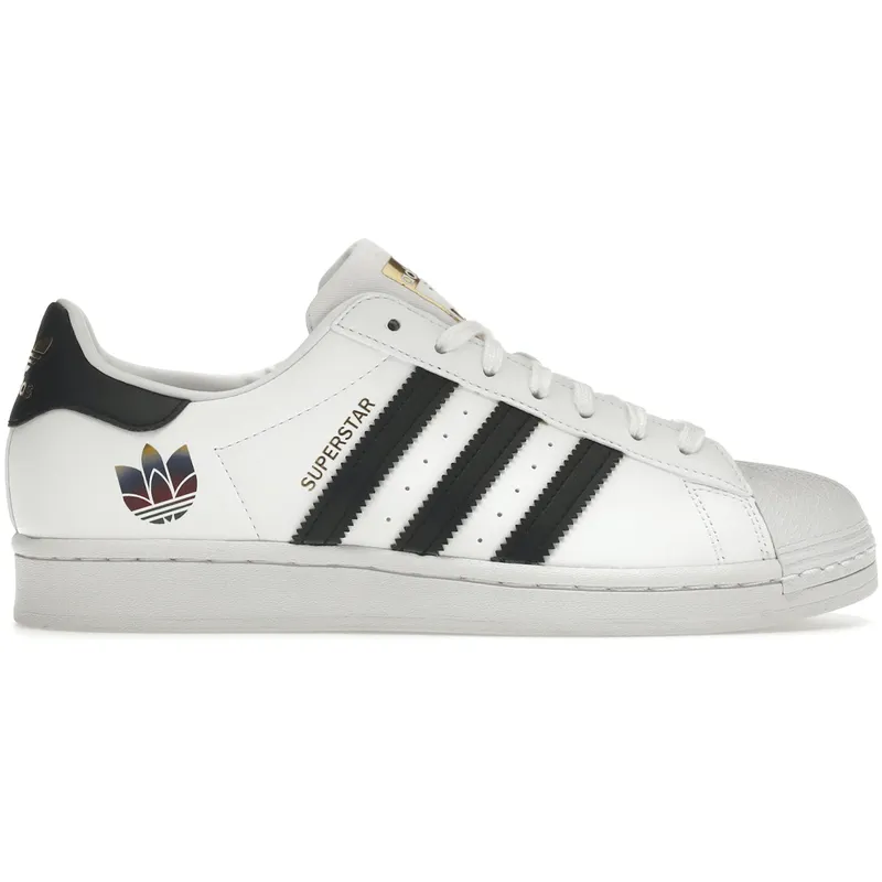 adidas Superstar Trefoil White Black (W) (FX8543)