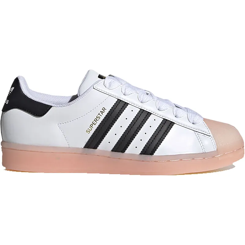 adidas Superstar White Black Haze Coral (W) (FW3553)