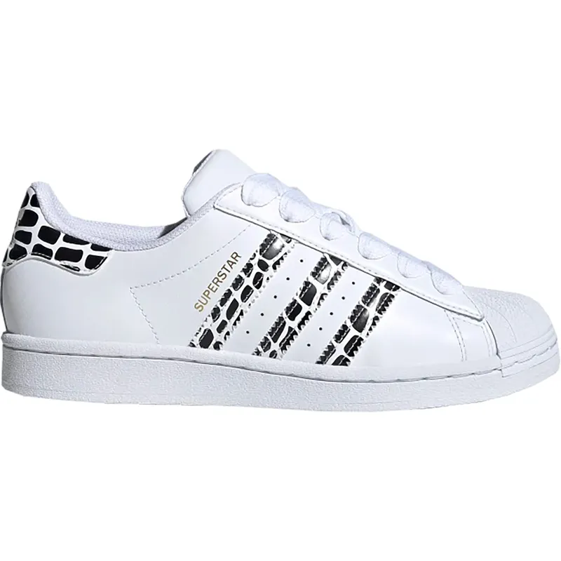 adidas Superstar White Leopard Stripes (W) (FV3452)