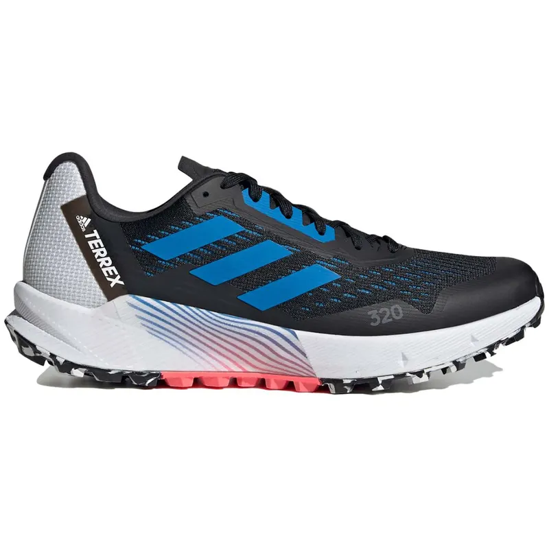 adidas Terrex Agravic Flow 2 Black Blue Rush Turbo (GZ8888)