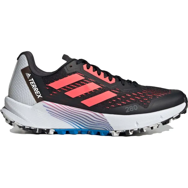 adidas Terrex Agravic Flow 2 Black Turbo Blue Rush (W) (H03190)