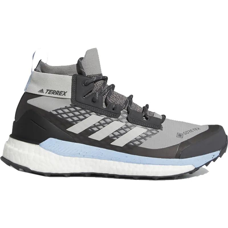 adidas Terrex Free Hiker Gore-Tex Charcoal Glow Blue (W) (G28465)