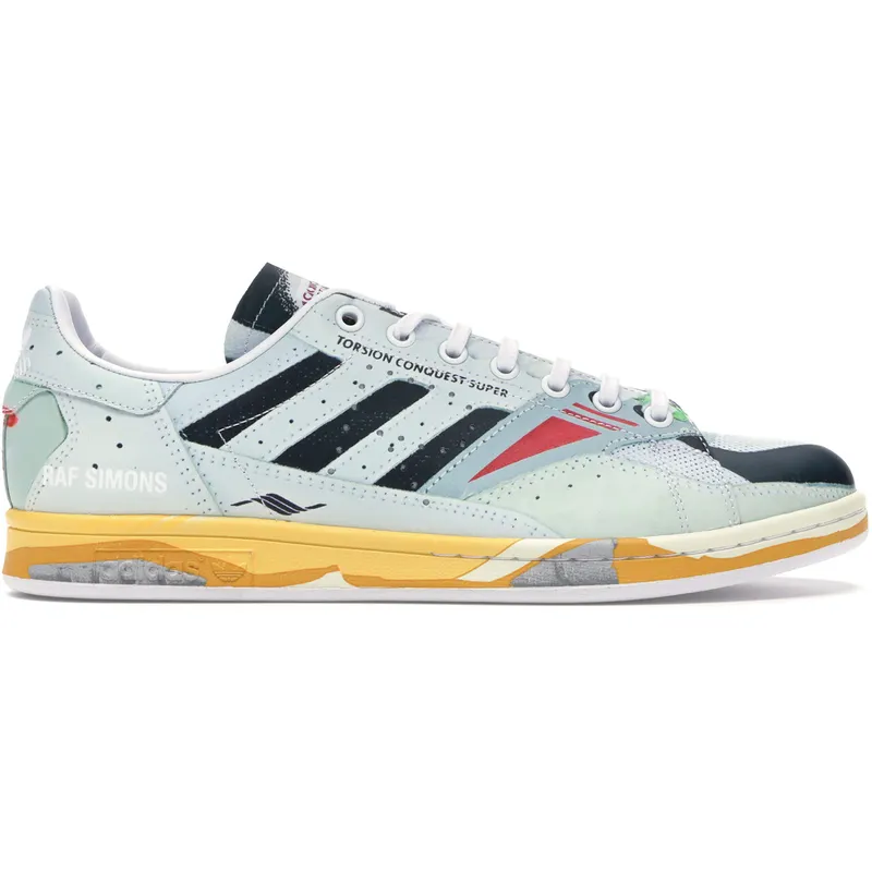 adidas Torsion Stan Smith Raf Simons White Black Grey (EE7953)