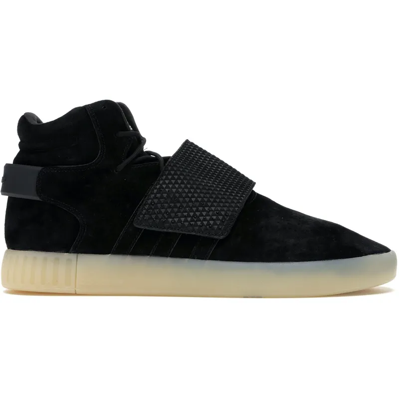 adidas Tubular Invader Strap Black/Black-White (BB5037)