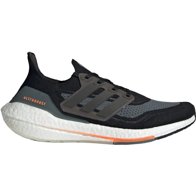 Adidas Ultra Boost 21 Black Blue Oxide Screaming Orange (FY0389)