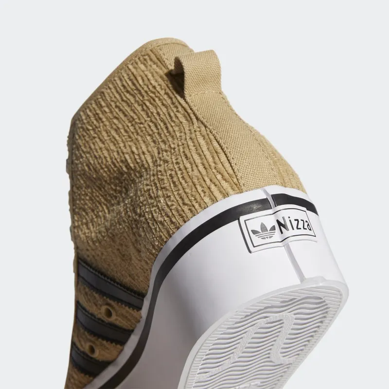 adidas Nizza Platform Mid Beige Tone / Core Black / Cloud White (H02705)