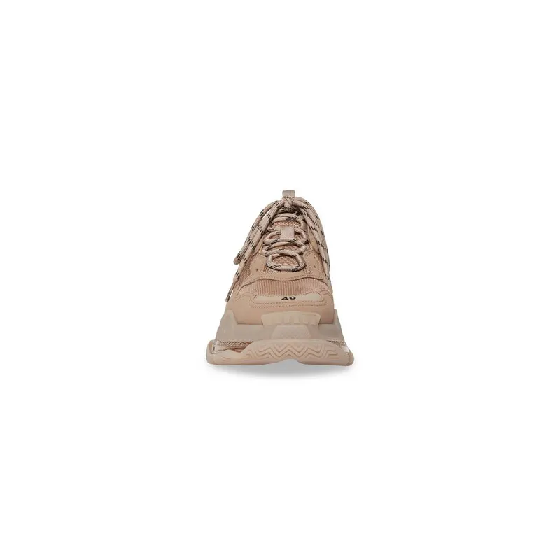 Balenciaga Triple S Clear Sole Trainers Brown (541624W2GA12510)