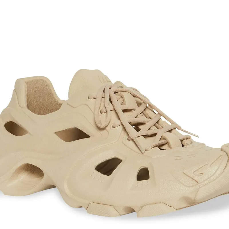 Balenciaga Hd Lace-up Trainers Nude (702416W3CES9300)