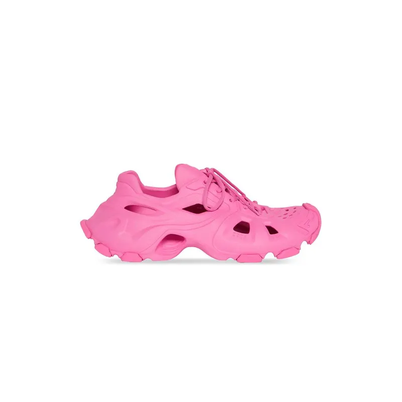 Balenciaga Hd Lace-up Trainers Fluo Pink (702416W3CET5000)