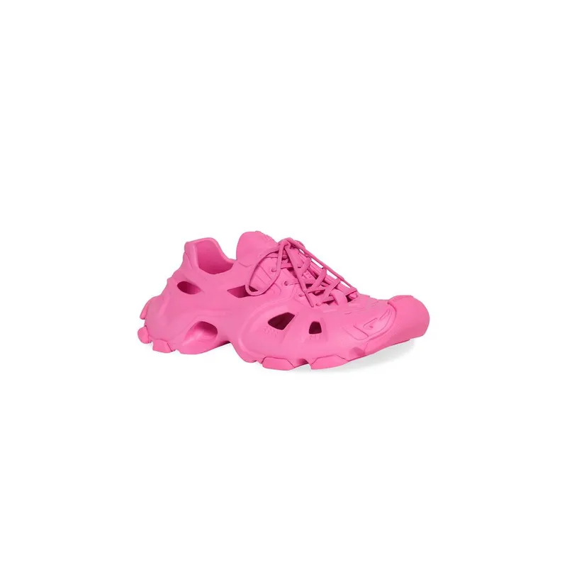 Balenciaga Hd Lace-up Trainers Fluo Pink (702416W3CET5000)