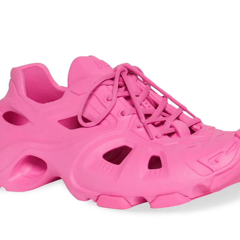 Balenciaga Hd Lace-up Trainers Fluo Pink (702416W3CET5000)