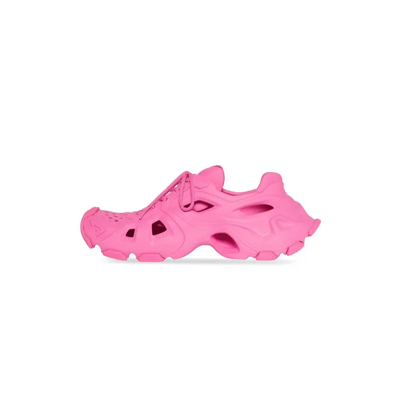 Balenciaga Hd Lace-up Trainers Fluo Pink (702416W3CET5000)