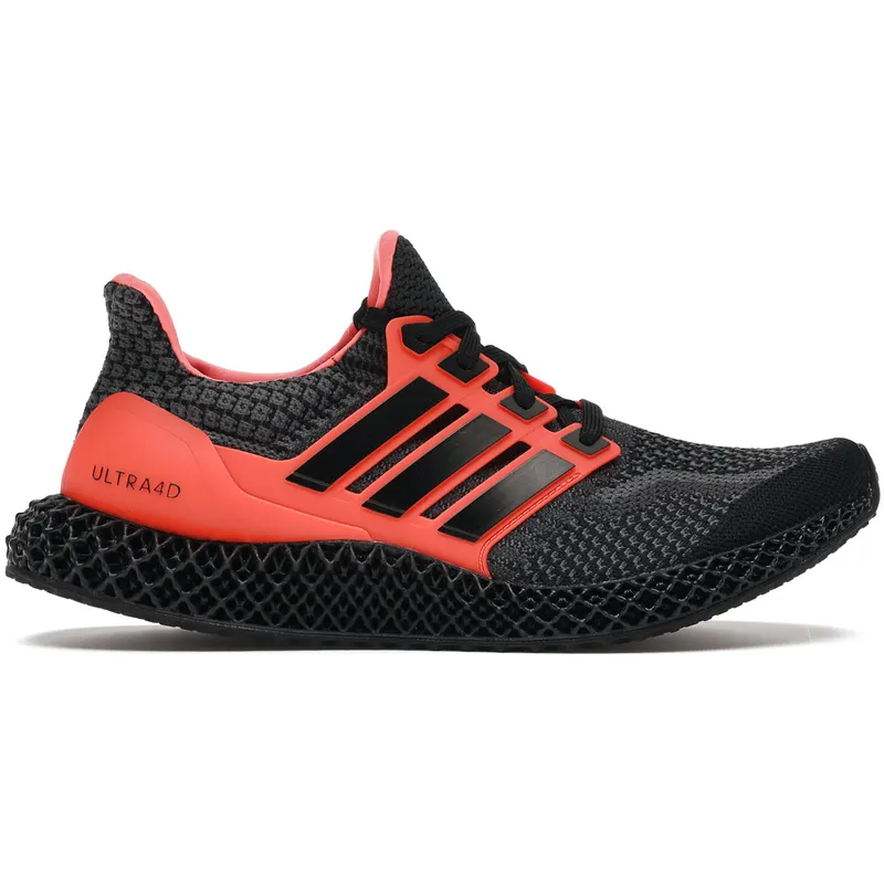 adidas Ultra 4D Core Black Solar Red (G58159)