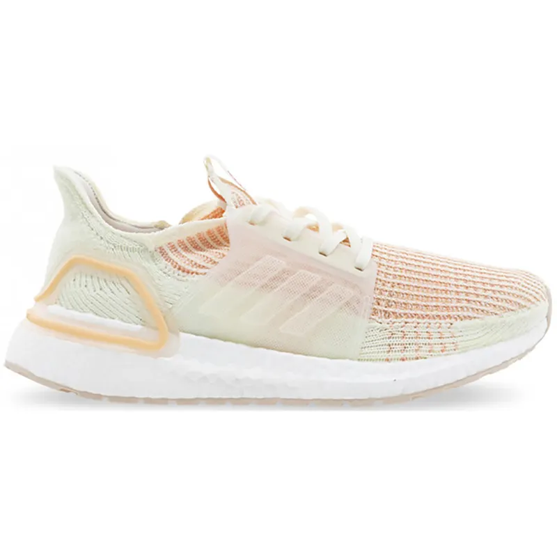 adidas Ultra Boost 19 Off White Glow Orange (W) (F34073)