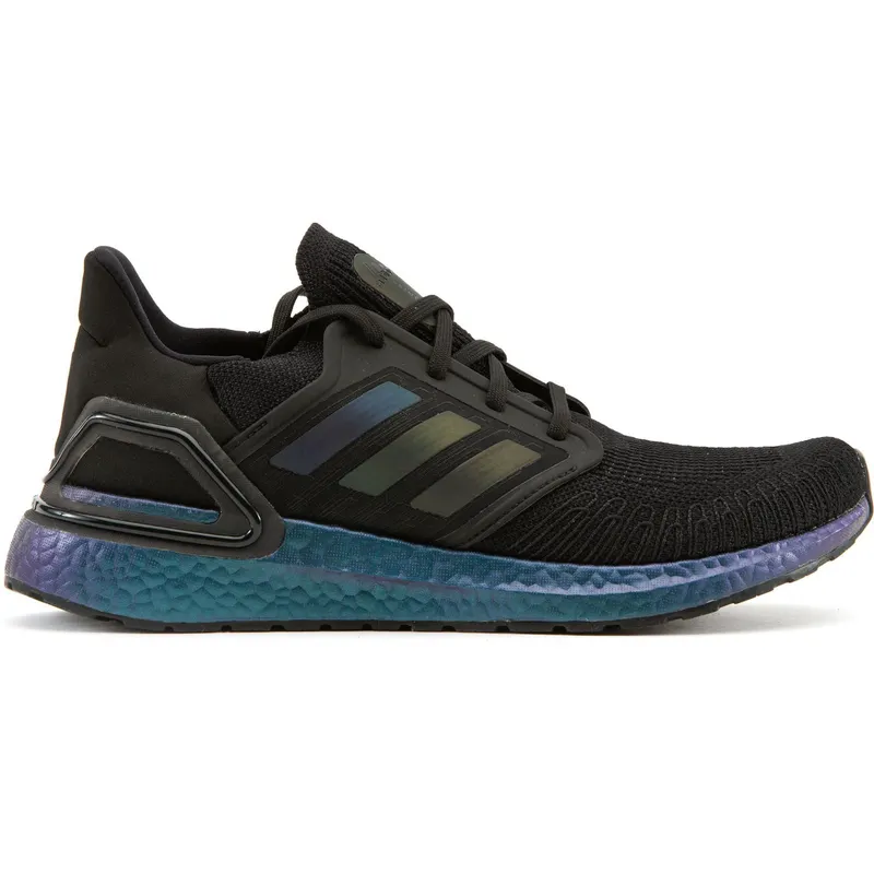 adidas Ultra Boost 20 Black Signal Cyan (FV8319)
