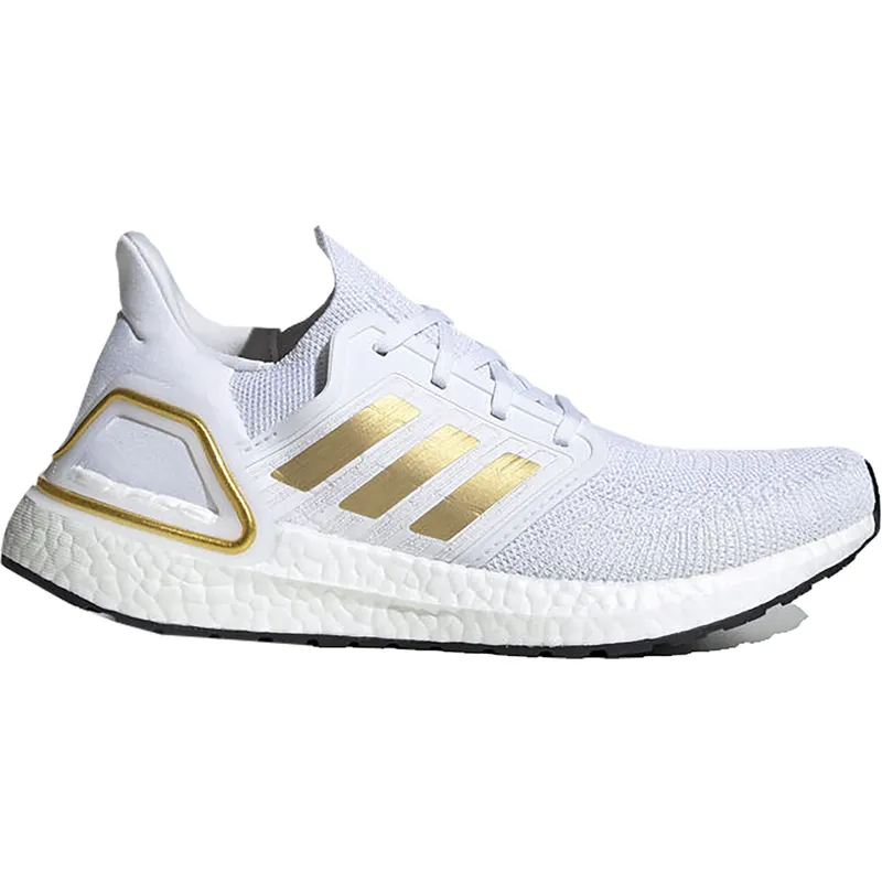 adidas Ultra Boost 20 Cloud White Gold Metallic (W) (EG0727)